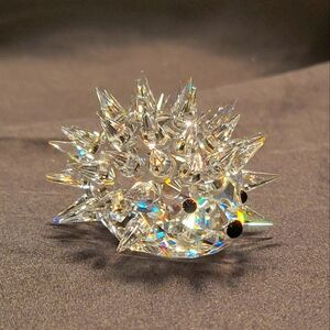 Swarovski Crystal Hedgehog Figurine